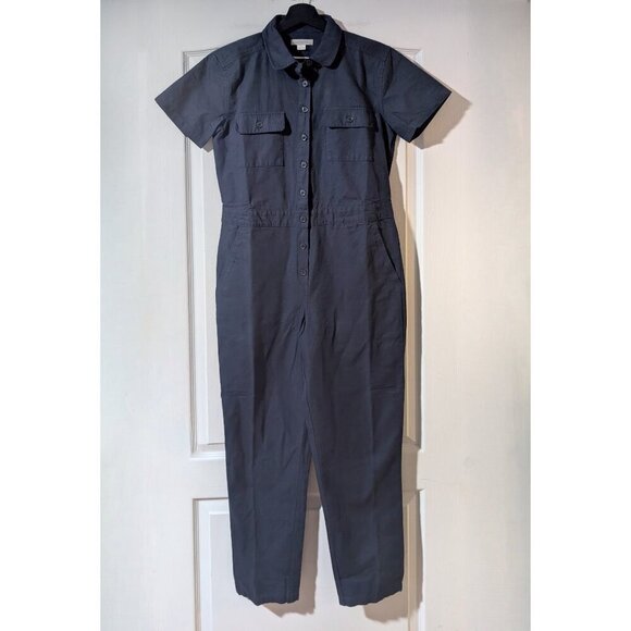 NEW! Outerknown | S.E.A. Suit, Short Sleeve Jumpsuit in Navy Blue - Picture 5 of 16